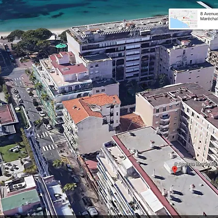 Apartman Salsa Studio Terrasse & Parking A 100M Des Plages Juan-Les-Pins Juan-les-Pins