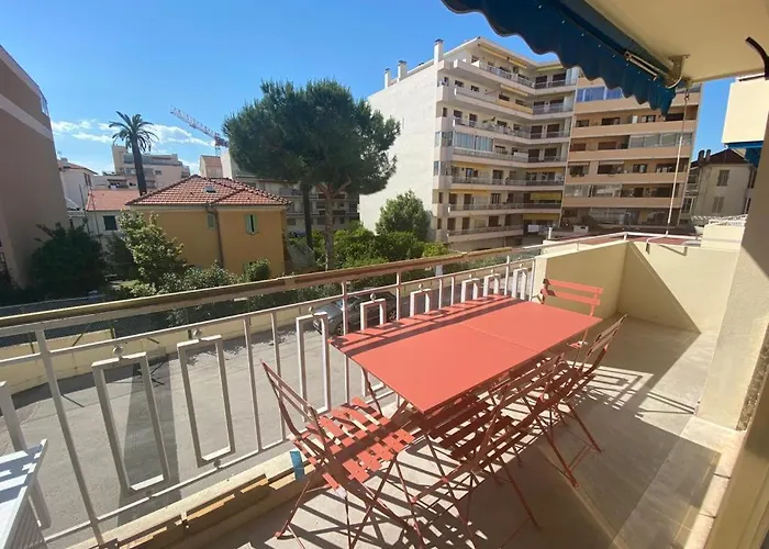 Apartman Salsa Studio Terrasse & Parking A 100M Des Plages Juan-Les-Pins *